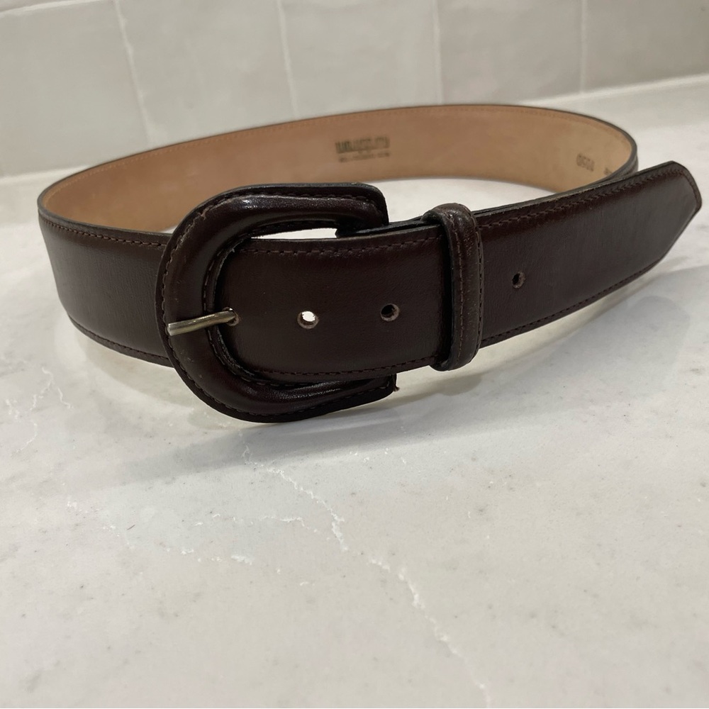 Nordstrom Dark Brown Leather Belt